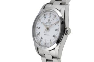 Thumbnail von Rolex Air King Precision White Roman Dial Stahl Automatik Herrenuhr Ref. 14000
