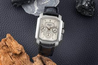 Thumbnail von Glashütte Original Senator Karrée Chronograph Edelstahl Automatik Herrenuhr 1-39-31-06-04-04