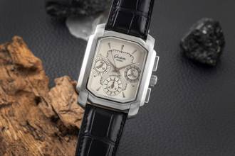 Thumbnail von Glashütte Original Senator Karrée Chronograph Edelstahl Automatik Herrenuhr 1-39-31-06-04-04