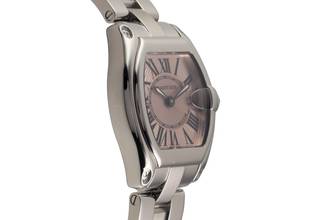 Thumbnail von Cartier Roadster Pink Dial Edelstahl Quarz Damenuhr Ref. W62017V3 2675
