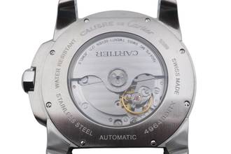 Thumbnail von Cartier Calibre de Cartier 42 Edelstahl Automatik Herrenuhr Ref. W7100041 3389
