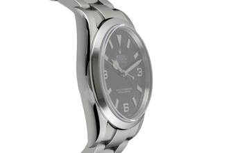 Thumbnail von Rolex Explorer 36 Black Dial Oyster Stahl Automatik Ref. 114270 Papiere 2004