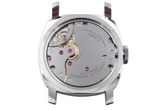 Thumbnail von Panerai Luminor Base Logo Stahl Handaufzug Herrenuhr Ref. PAM01086 B&P 2021