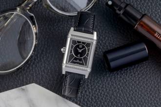 Thumbnail von Jaeger-LeCoultre Reverso Duetto Diamanten Handaufzug Ref. Q2668412 266.8.44 B&P 2015