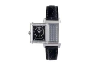 Thumbnail von Jaeger-LeCoultre Reverso Duetto Diamanten Handaufzug Ref. Q2668412 266.8.44 B&P 2015
