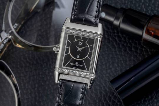 Jaeger-LeCoultre Reverso Duetto Diamanten Handaufzug Ref. Q2668412 266.8.44 B&P 2015