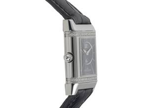 Thumbnail von Jaeger-LeCoultre Reverso Duetto Diamanten Handaufzug Ref. Q2668412 266.8.44 B&P 2015
