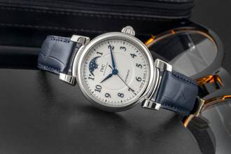 Thumbnail von IWC Da Vinci Schaffhausen Da Vinci Mondphase Stahl Automatik Herrenuhr Ref. IW459306