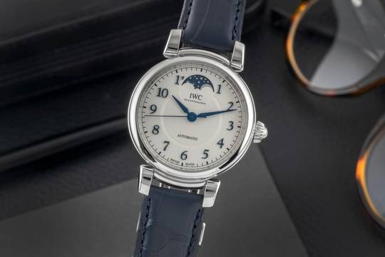 IWC Da Vinci Schaffhausen Da Vinci Mondphase Stahl Automatik Herrenuhr Ref. IW459306