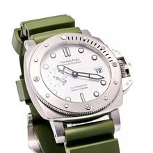 Thumbnail von Panerai Luminor Marina Submersible Bianco 42 – PAM 01590 – very Good – 02/2025 Full Set
