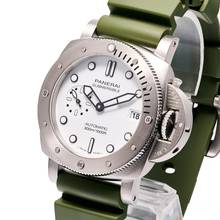 Thumbnail von Panerai Luminor Marina Submersible Bianco 42 – PAM 01590 – very Good – 02/2025 Full Set