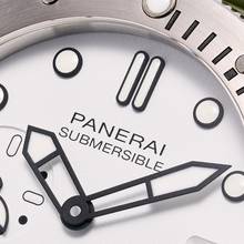 Thumbnail von Panerai Luminor Marina Submersible Bianco 42 – PAM 01590 – very Good – 02/2025 Full Set