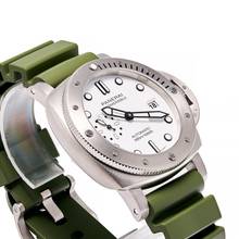Thumbnail von Panerai Luminor Marina Submersible Bianco 42 – PAM 01590 – very Good – 02/2025 Full Set