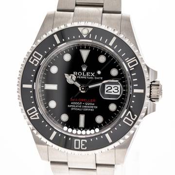 Rolex Sea-Dweller Red 43 – 126600 – like NEW – 2023 Full Set