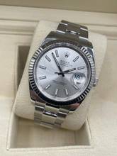 Thumbnail von Rolex Datejust 41 126334 Full Set BOX+PAPERS Top Condition year:2022 Silver Dial