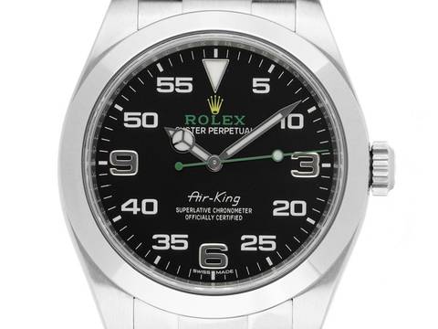 Rolex Air King Ref.116900 Bj.2022 Full Set wie Neu Vintage Air King