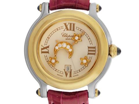 Chopard Happy Sport Ref.278239-23 Bj.2004 original Box original Vintage Unpoliert Happy Sport Diamanten