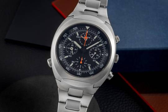 Sinn 142 ST II Chronograph Stahl Automatik Ref.142.050 Box & Papiere 2007
