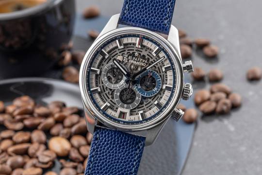 Zenith El Primero Chronomaster Full Open 42 Stahl 03.2081.400/78.C813 B&P 2018