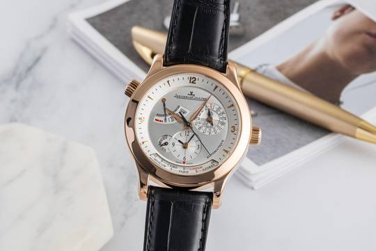 Jaeger-LeCoultre Master Geographic 18K Roségold Ref Q1502420 147.2.57.S B&P 2007