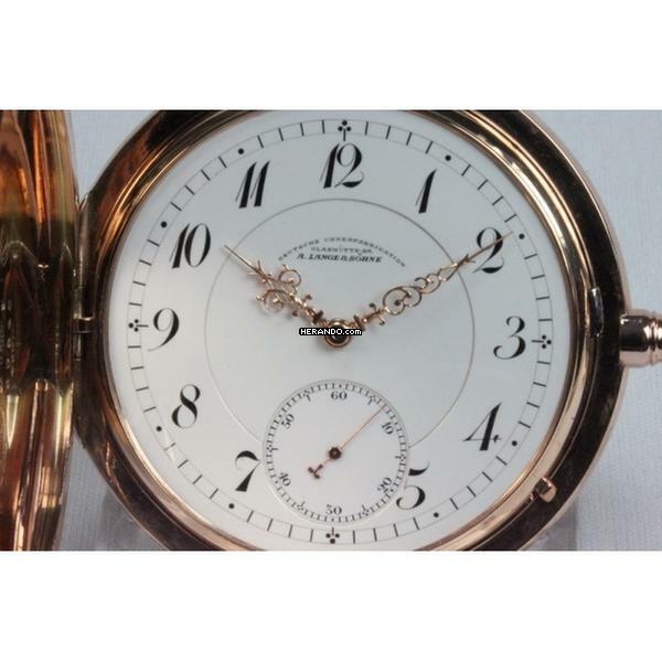 Thumbnail von A. Lange & Söhne DUF Savonette Taschenuhr von 1911