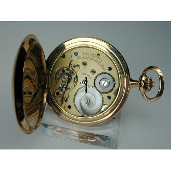 Thumbnail von Union Uhrenfabrik Savonette Taschenuhr von ca. 1912