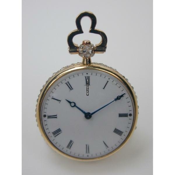 Thumbnail von Patek Philippe & Co. Sackermann Miniatur Diamant Taschenuhr von 1850 </h1>