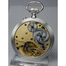 Thumbnail von A. Lange & Söhne . Silberne Beobachtungs-Taschenuhr Auf & Ab Gangreserve