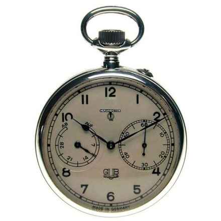  Glashütte Original GUB Auf & Ab Marine Beobachtungstaschenuhr 