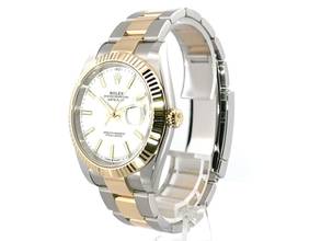 Thumbnail von Rolex Datejust 41 Edelstahl Gelbgold 126333 Weiß Index </h1>