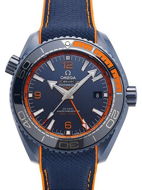  Omega Seamaster Planet Ocean GMT 600M Big Blue 45.5 215.92.46.22.03.001 </h1> 
