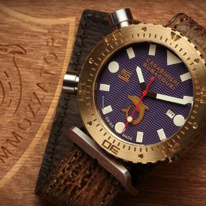 Meccanica Grezza MG01 CC SUBACQUEI Bronze Lünette drehbar