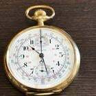 Thumbnail von Zenith Taschenuhr 18 K Chrono mit Tachymeter-Skala und Zähler </h1>