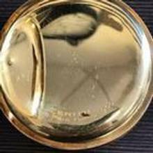 Thumbnail von Zenith Taschenuhr 18 K Chrono mit Tachymeter-Skala und Zähler </h1>