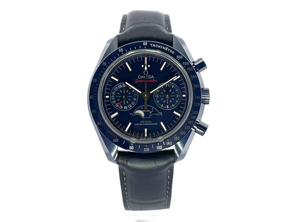  Omega Speedmaster Moonphase Moonwatch Mondphase Blue Side of the Moon 304.93.44.52.03.001 </h1> 