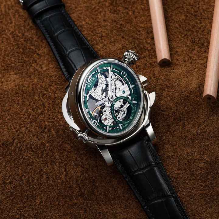  Epos Oeuvre d'art Tisch u.Taschenuhr 4 Optionen 