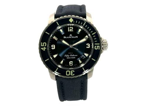  Blancpain Fifty Fathoms 45 mm Ref. 5015-12B40-O52A </h1> 