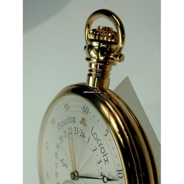 Thumbnail von Maurice Lacroix offene Taschenuhr Night/Day