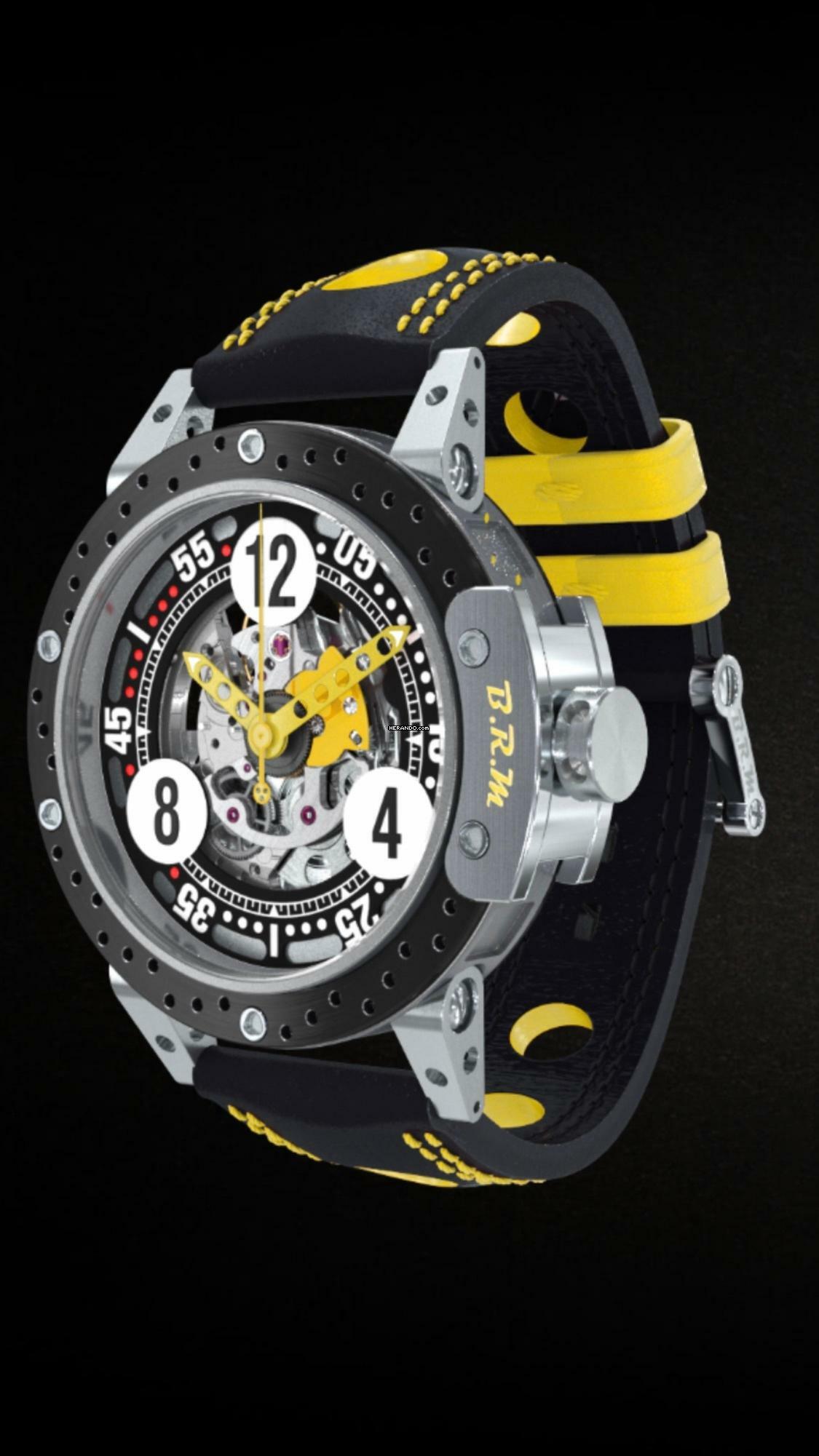 B.R.M Brake Disc Option in gelb,rot weiß orange