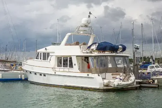 Grand Banks 59 Aleutian Silver Lining of Lymington