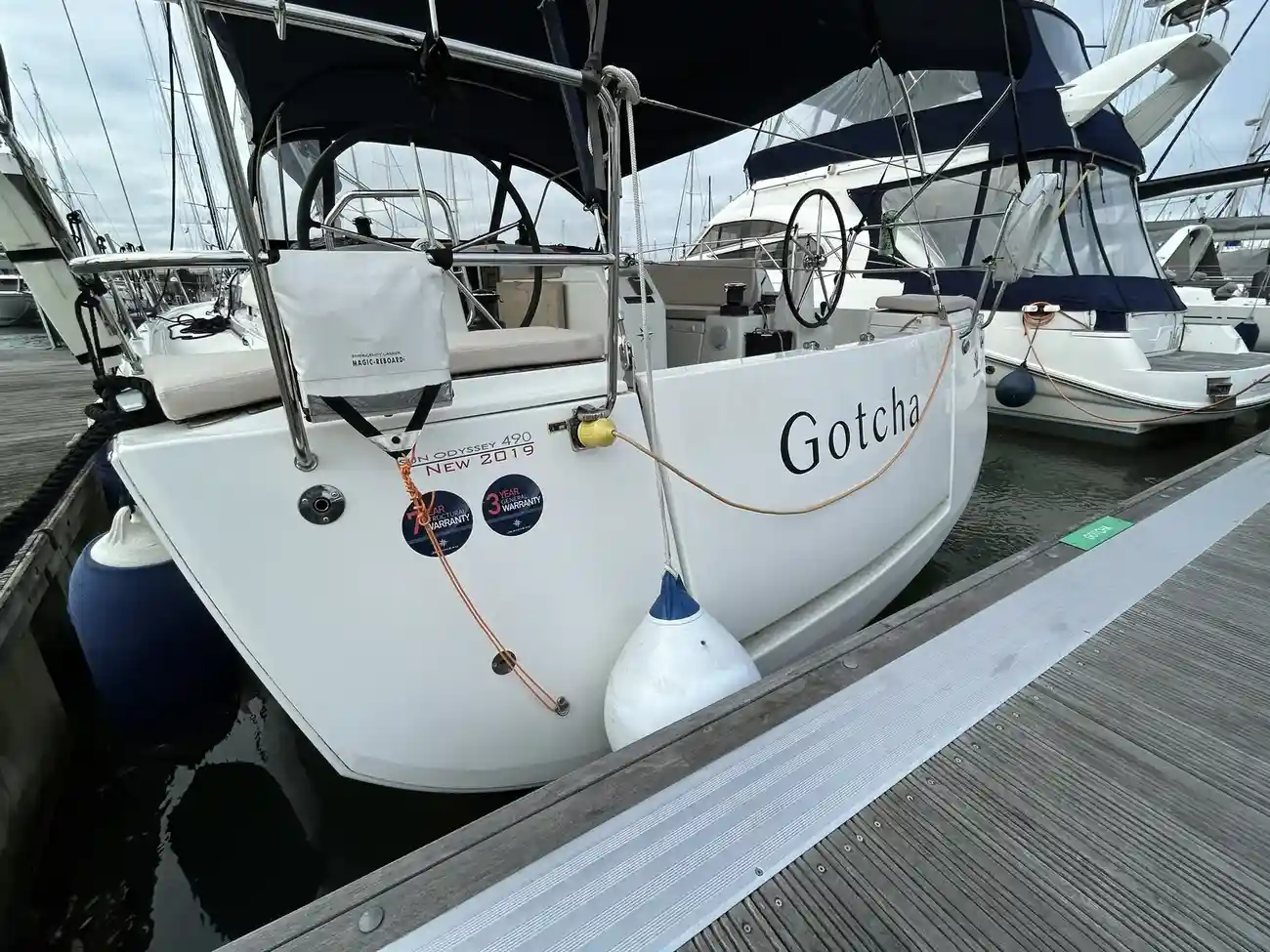 Thumbnail von Jeanneau Sun Odyssey 490 GOTCHA