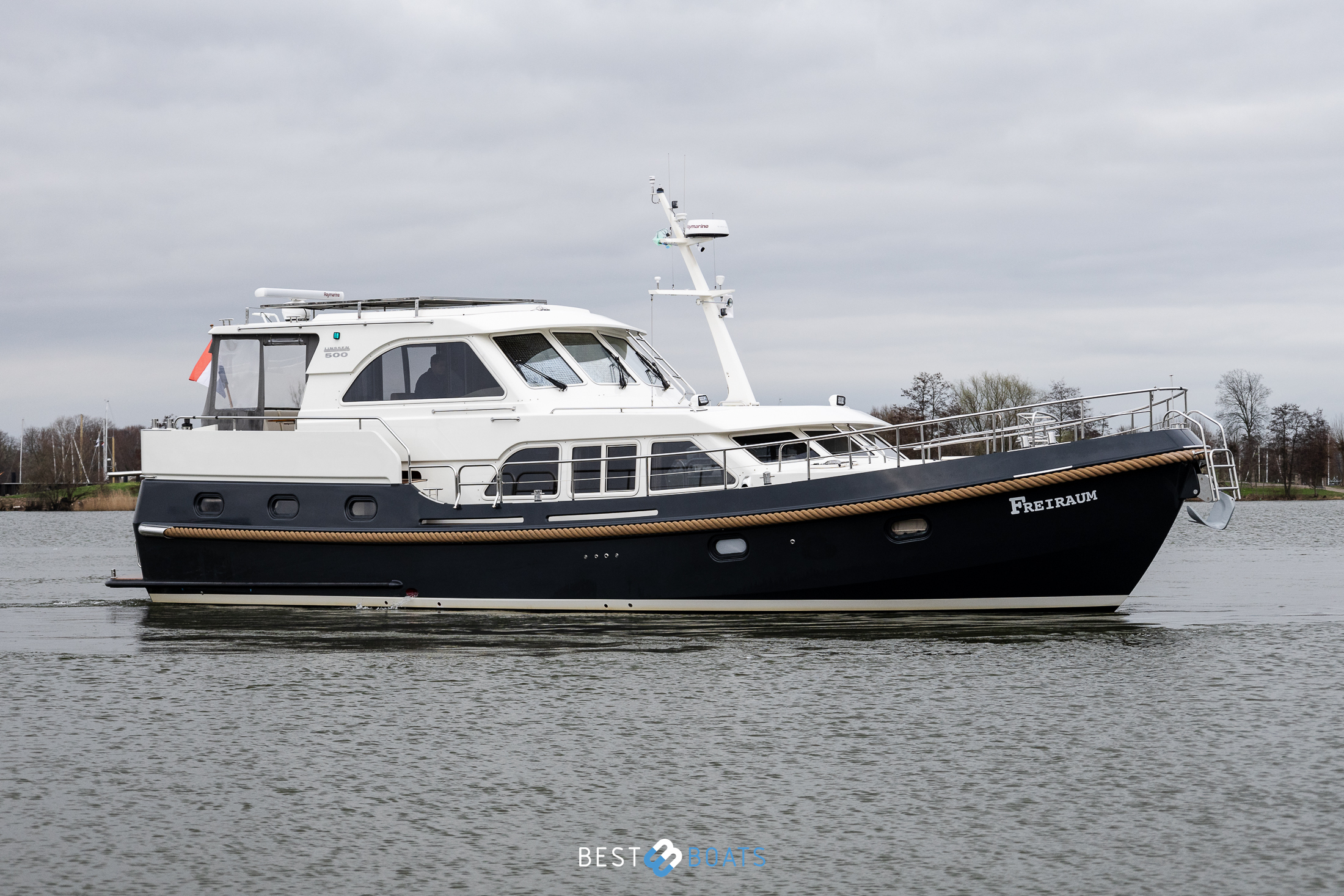Linssen Grand Sturdy 500 AC Wheelhouse Long Top Freiraum