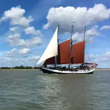 Thumbnail von Tall Ship Three Masted Gaff Schooner