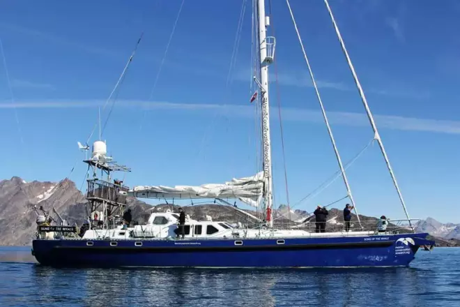 BLONDECELL, FREEWARD MARINE Simon Rogers Cutter Rigged One Design SONG OF THE WHALE