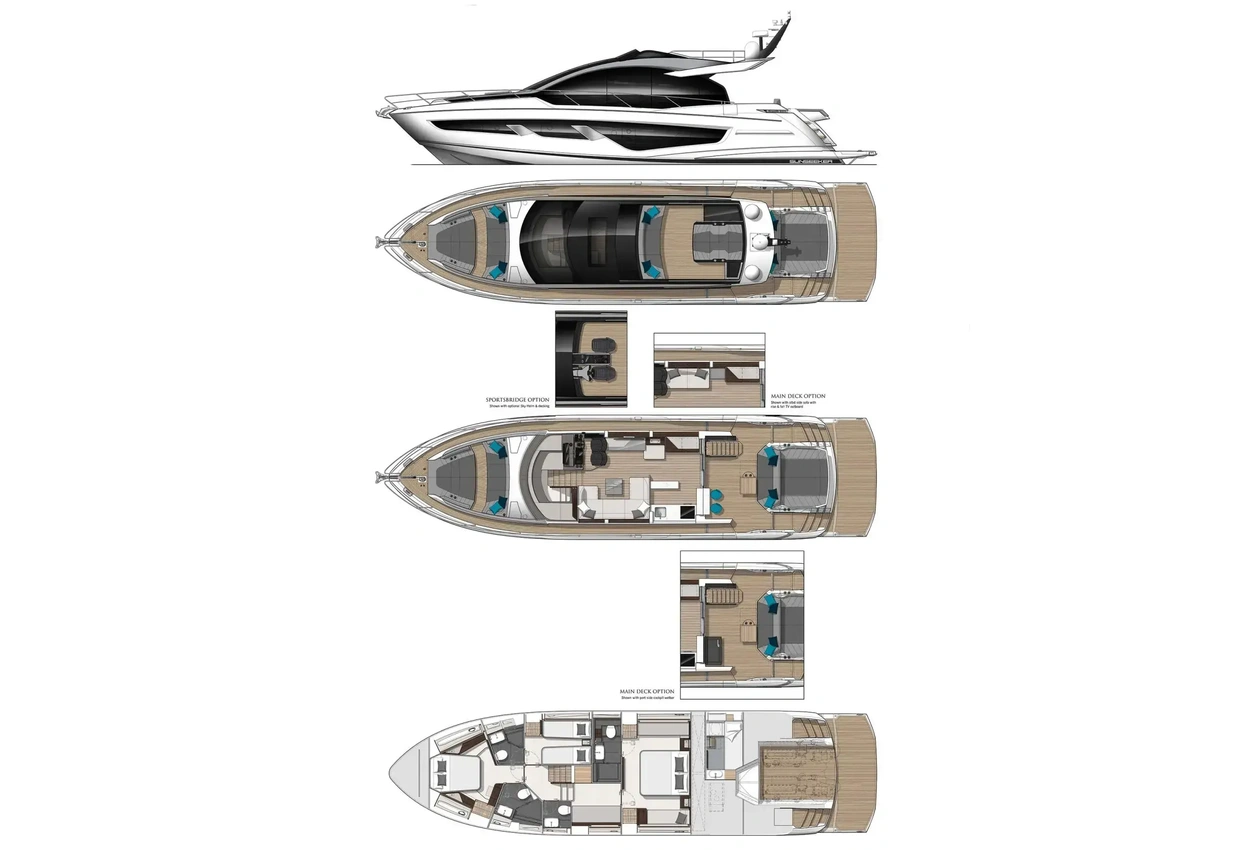 Thumbnail von Sunseeker 65 Sport Yacht Va Bene