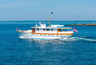 Thumbnail von Trumpy 	Fantail Houseboat BERNADETTE