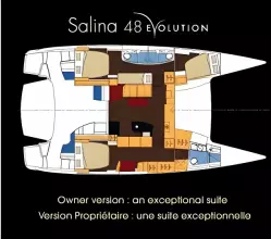 Thumbnail von Fountaine Pajot Salina 48 Evolution Northern Lynx