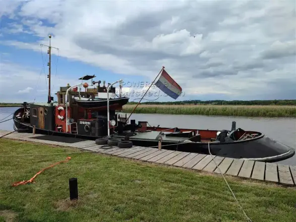 Custom 59` voorwaarts 18m steel Industrie Tug 1938