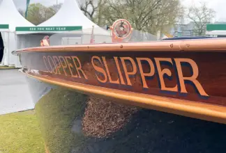 Thumbnail von Andrews Boats 	30 Greyhound Slipper Copper Slipper