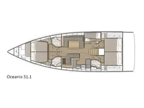 Thumbnail von Beneteau Oceanis 51.1 One Piece